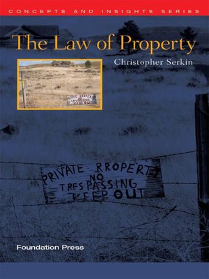 cover image of The Law of Property